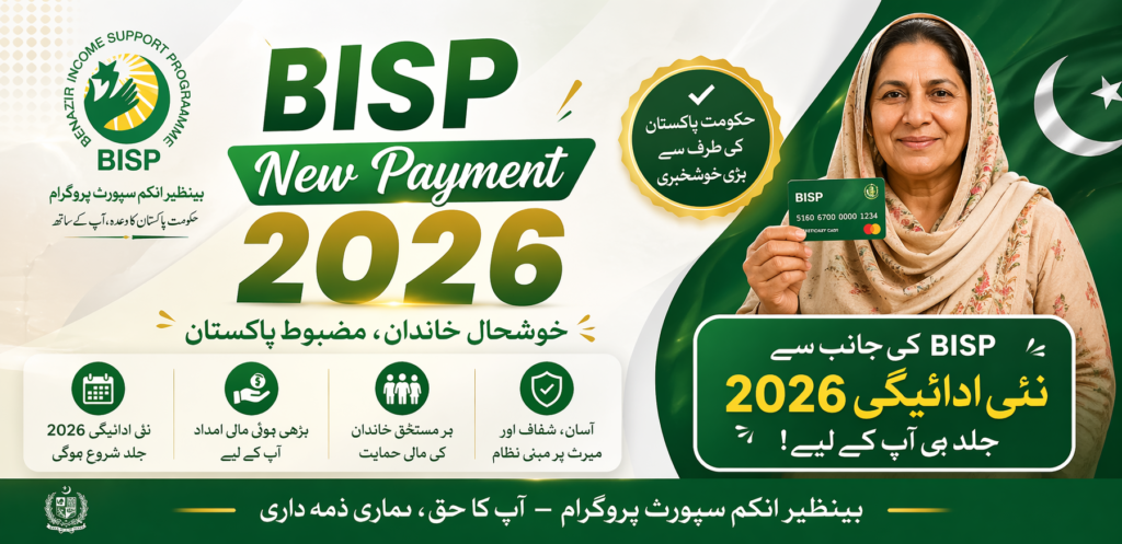 BISP New Payment Complete Guide for Beneficiaries