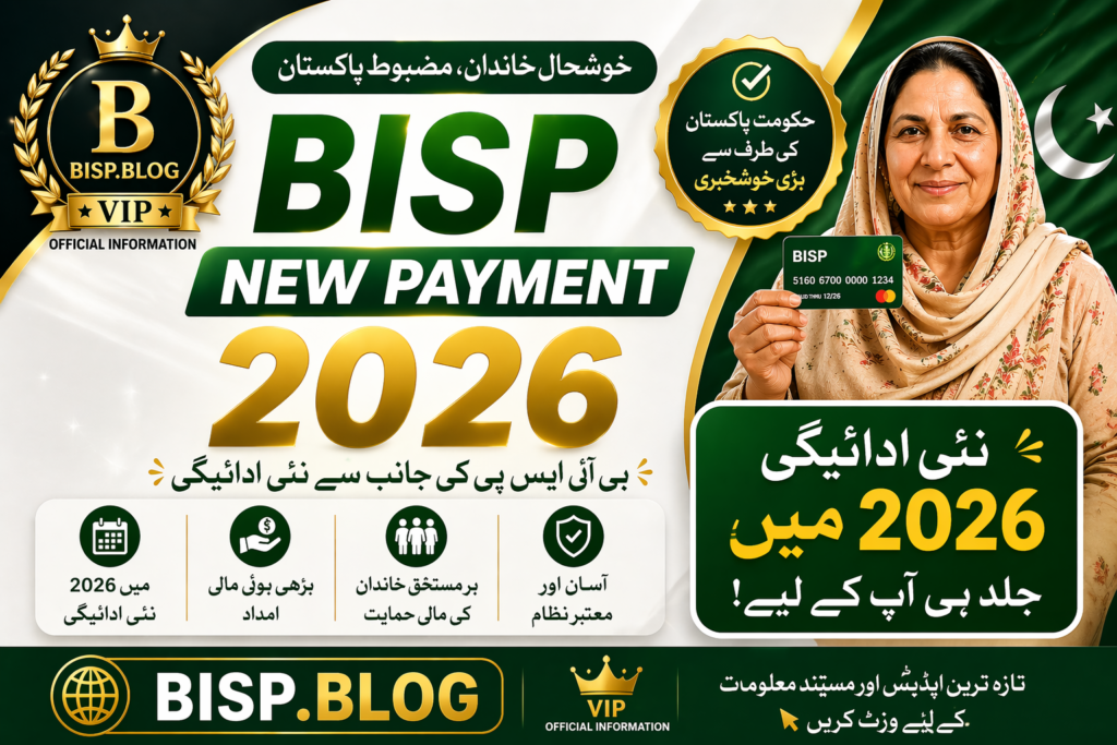 BISP New Payment Complete Guide for Beneficiaries