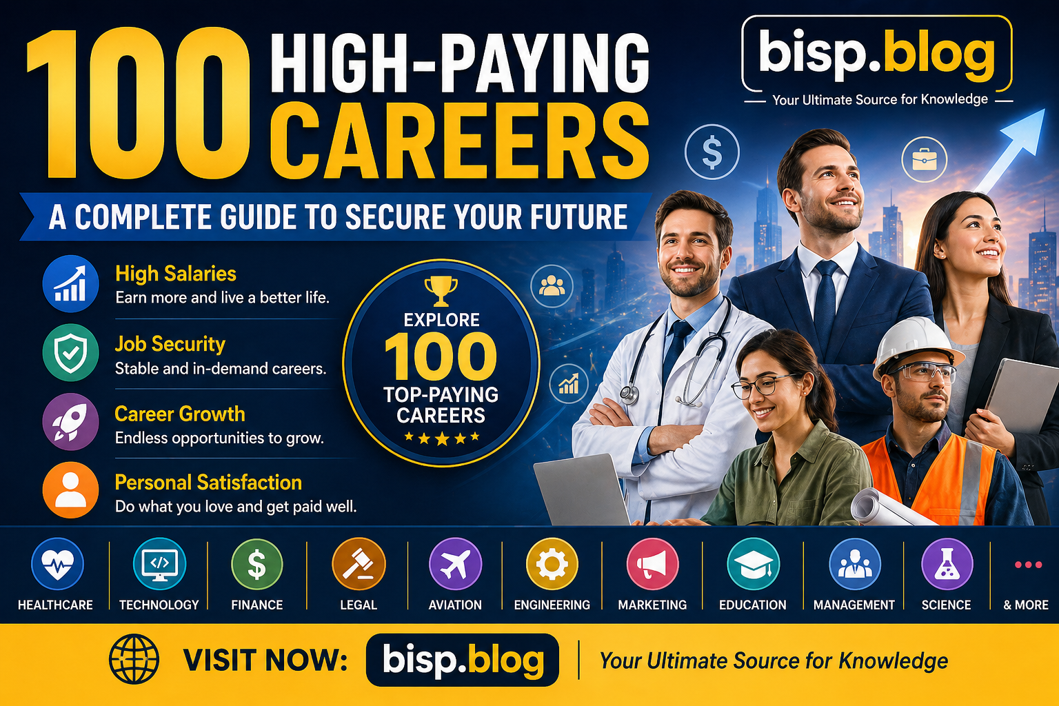 100 High-Paying Careers To Consider A Complete Guide