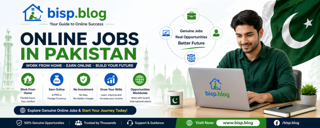 Online jobs in Pakistan Without Investment Daily Payment