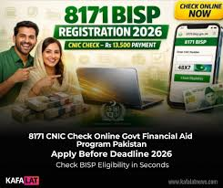 8171 Check Online CNIC 2026 Complete Guide for BISP